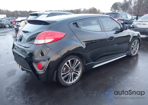 2016 Hyundai Veloster Turbo from USA, damaged, VIN KMHTC6AE9GU258145
